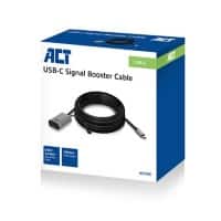 ACT USB-C Verlengkabel met signaalversterker 5 m