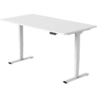euroseats Economy Zit-sta-bureau Rechthoekig T-Voet 1.400 (B) x 800 (D) x 1.275 (H) mm Metaal