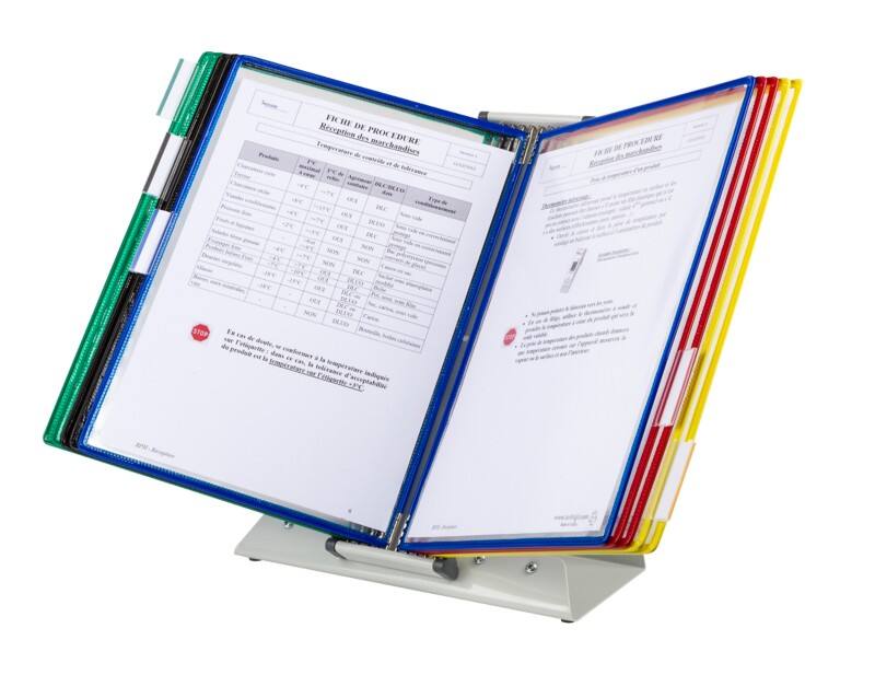 Djois Tarifold Zichtpanelensysteem 10 Panelen A4