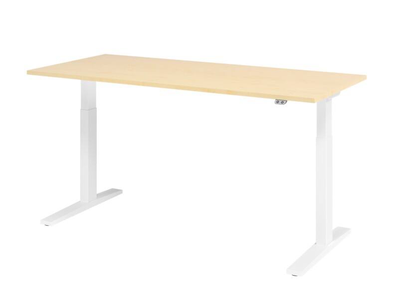 Hammerbacher VXMKA Elektrisch hoogteverstelbaar Zit-sta-bureau Ahorn C-Voet 1,800 (B) x 800 (D) x 1,200 (H) mm Spaanplaat, Staal