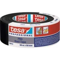 tesa Ducttape Zwart 50 mm (B) x 50 m (L) PE (Polyetheen)