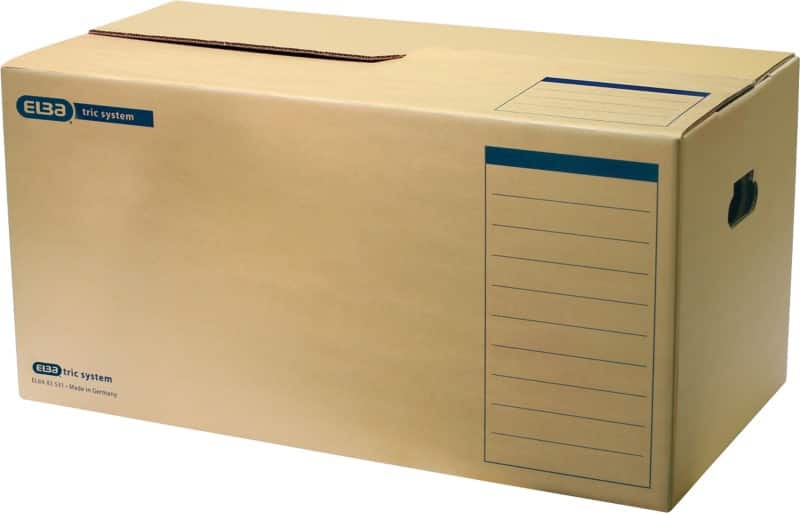 ELBA Tric Karton Archiefdoos Bruin 68,2 x 34,3 x 36 cm 10 Stuks
