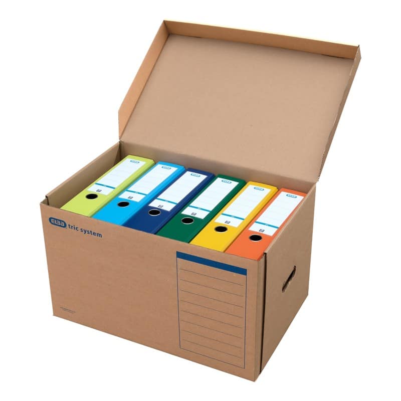 ELBA Tric Archiefdoos Bruin 54,5 x 32 x 36 cm 10 Stuks