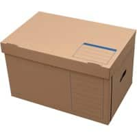 ELBA systeemcontainer bruin 54,5 x 32 x 36 cm 10 stuks