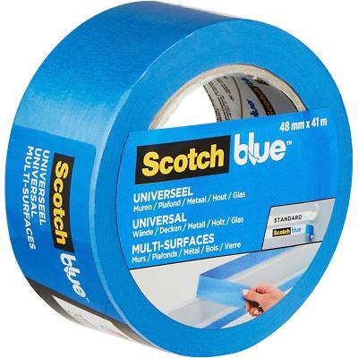 Scotch Blue Multisurface Premium Afplaktape Blauw 48 mm x 41 m