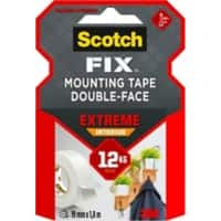 Scotch-Fix Extreme Interior Montagetape Wit 19 mm x 1,8 m