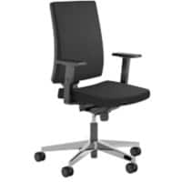 Nowy Styl Navigo Bureaustoel Synchroonmechanisme Stof In hoogte verstelbare armleuning Hoogteverstelbare zitting Zilver, zwart 110 kg 650 x 980 mm