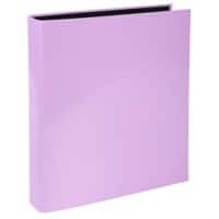 Exacompta Aquarel 25 mm Ringband Karton, Papier A4 2 Ringen Mauve 54565E