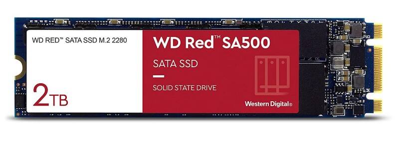 Western Digital WD Red SA500 Interne SSD-schijf 2 TB WDS200T1R0B