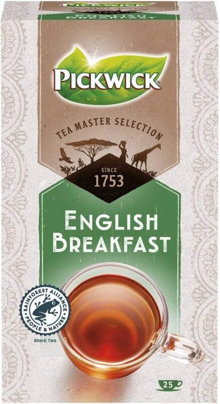 Pickwick English Breakfast Thee 25 Stuks à 2 g