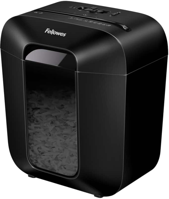 Fellowes LX-serie Papierversnipperaar 6 Vellen Minisnippers Veiligheidsniveau P-4, T-4 11.5 l LX25