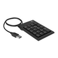 ACT Toetsenbord AC5480 Numeriek Bedraad 17,5 x 5,7 x 20,5 cm Zwart