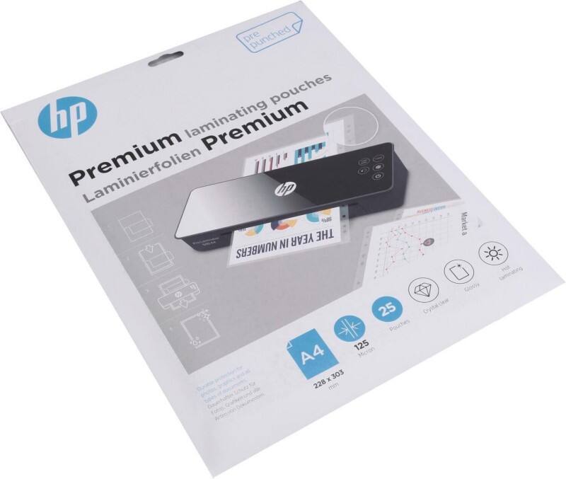 HP Lamineerfolies A4 125 micron (2 x 125) Transparant
