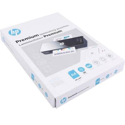 HP Lamineerfolies A4 125 micron (2 x 125) Transparant