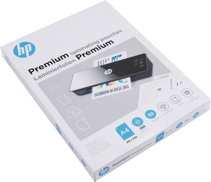 HP Lamineerfolies A4 250 micron (2 x 250) Transparant