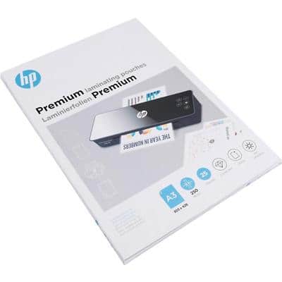 HP Lamineerfolies A3 250 micron (2 x 250) Transparant