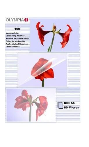 Olympia Lamineerfolies A5 80 micron (2 x 80)