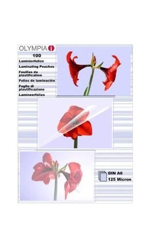 Olympia Lamineerfolies A6 125 micron (2 x 125)