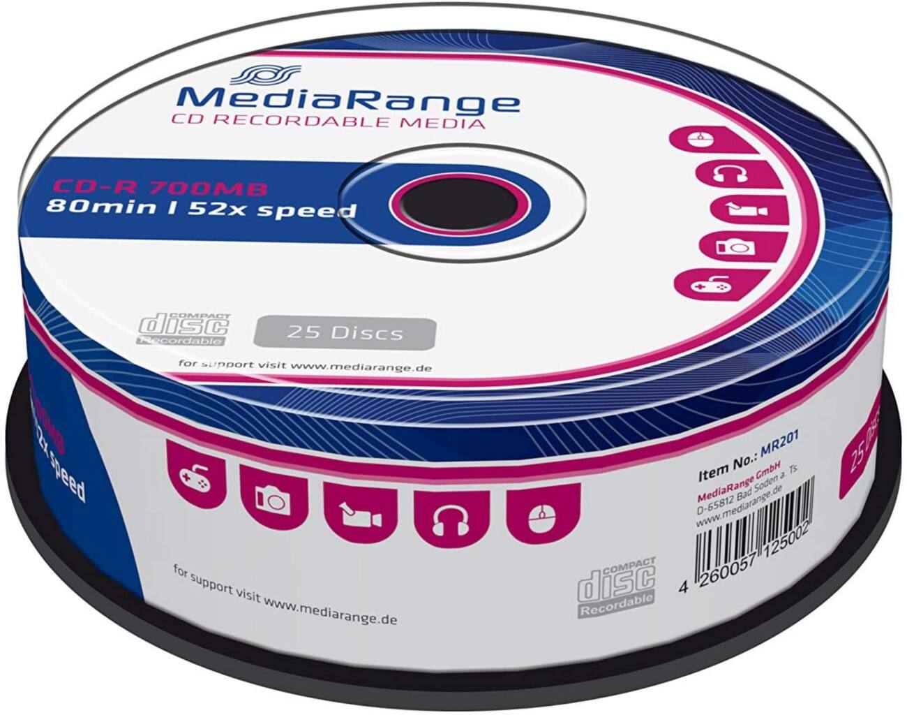 MediaRange CD-R MR201 80 min