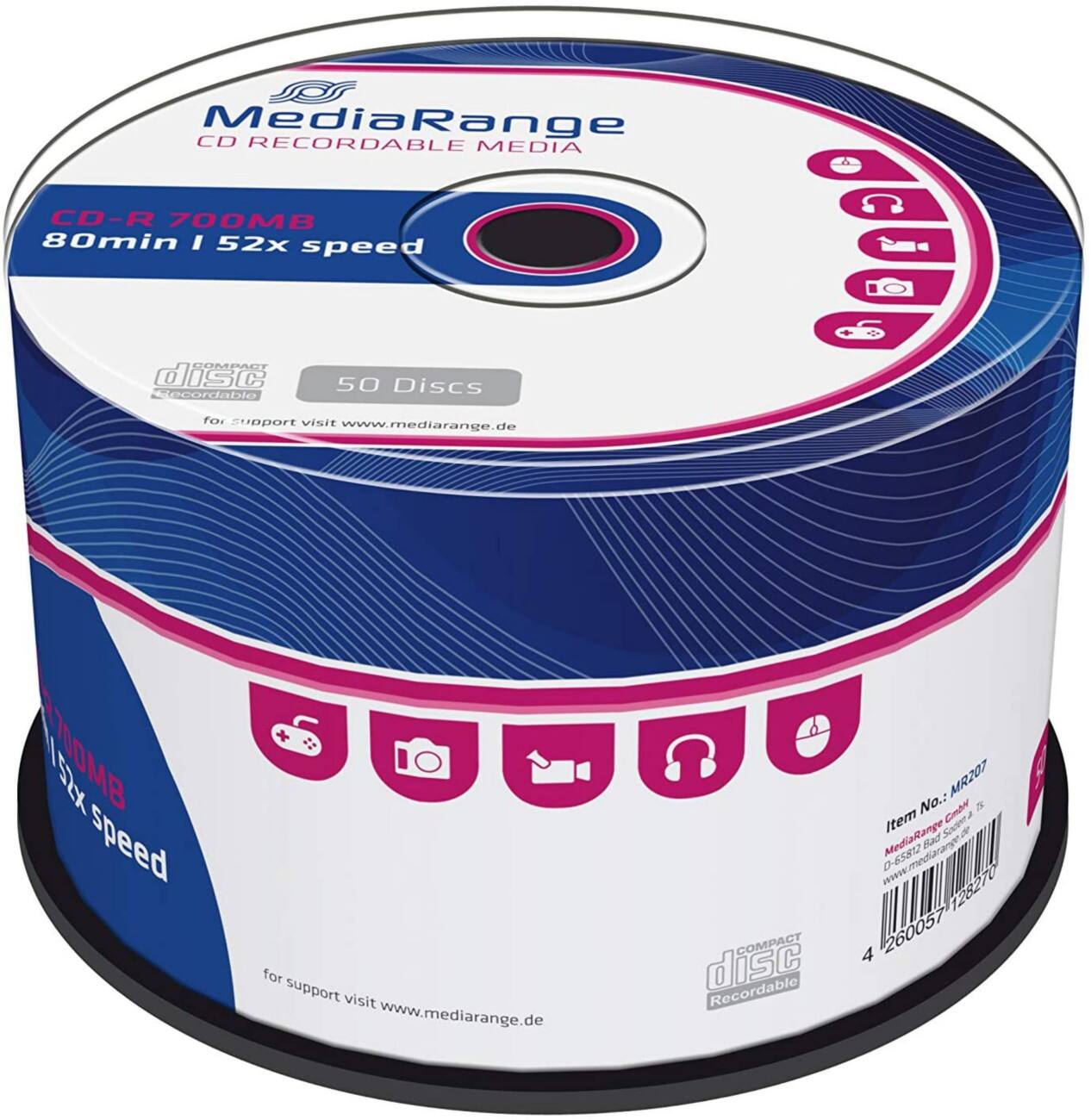 MediaRange CD-R MR207 80 min