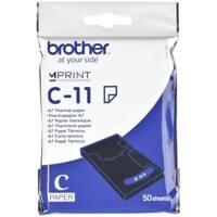 Brother Thermisch printpapier C11 Wit
