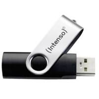 Intenso USB-stick 3503480 Zwart, zilver