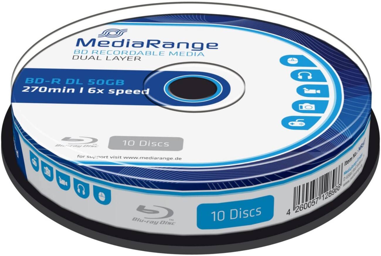 MediaRange BD- R DL MR507