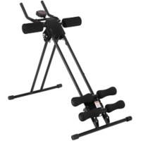 Peak Power Buikspiertrainer Semi Profi Zwart
