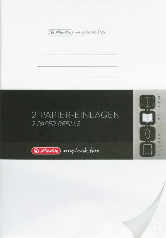 herlitz Schrift A4 Gestipt Papier Wit Geperforeerd