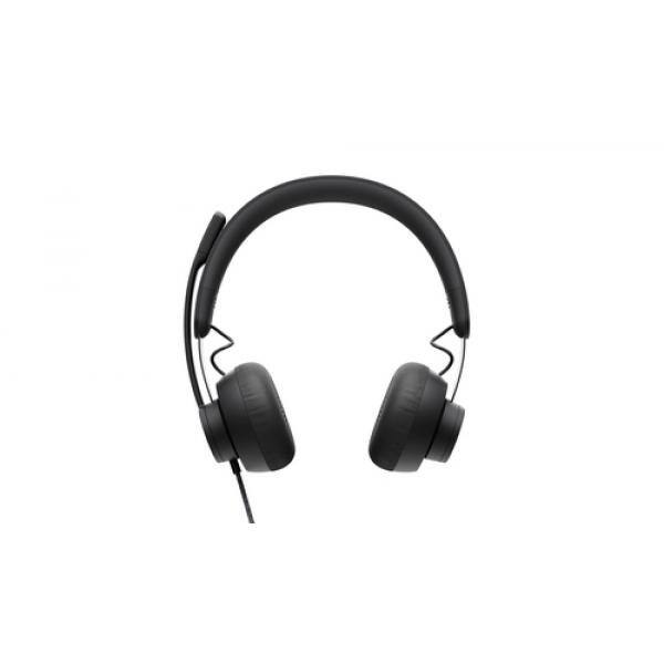 Logitech Bedraad Headset Over het hoofd USB-C Noise-cancelling microfoon Met microfoon Stereo