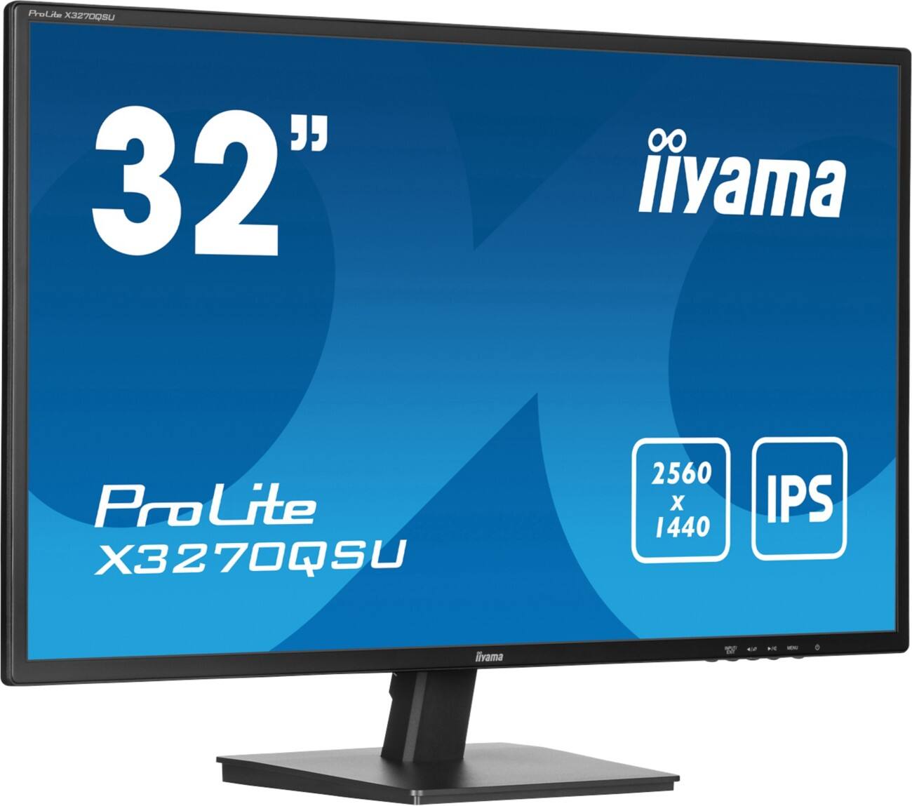iiyama ProLite X3270QSU‑B1 31,5" Monitor Wide Quad HD IPS LED 3 ms