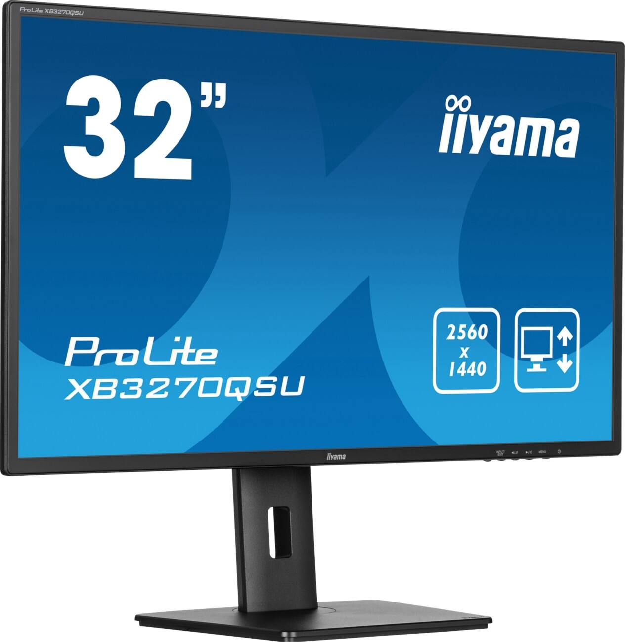 iiyama ProLite XB3270QSU‑B1 31,5" Monitor Quad HD IPS LED 3 ms