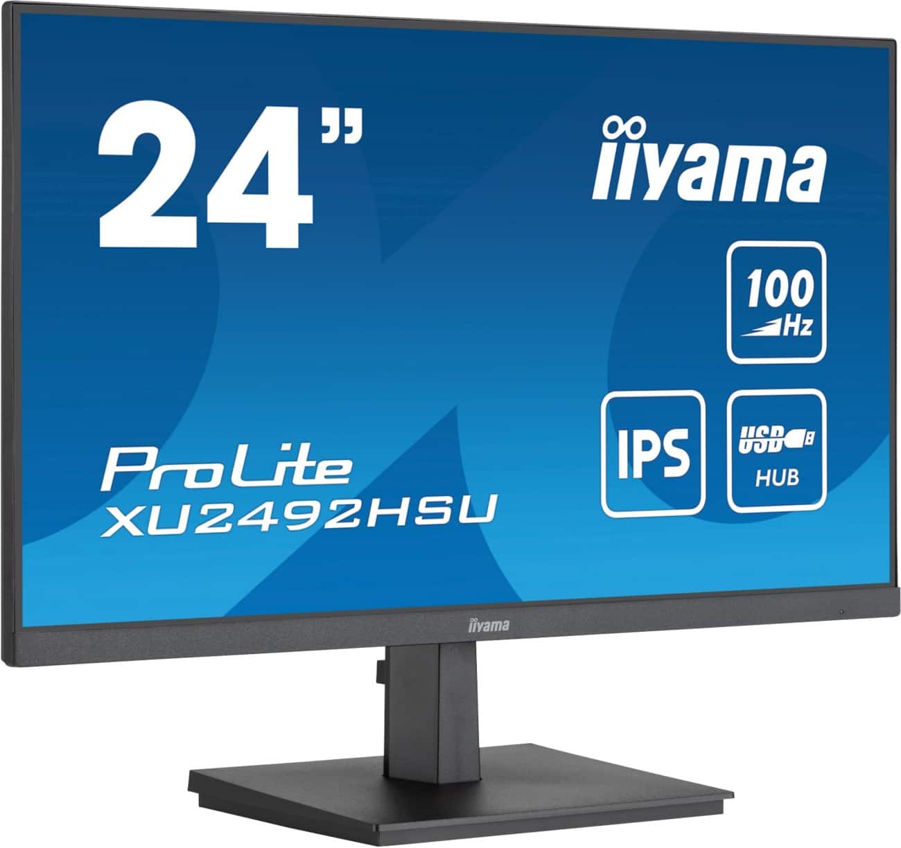 iiyama ProLite XU2492HSU‑B6 23,8" Monitor Full HD IPS LED