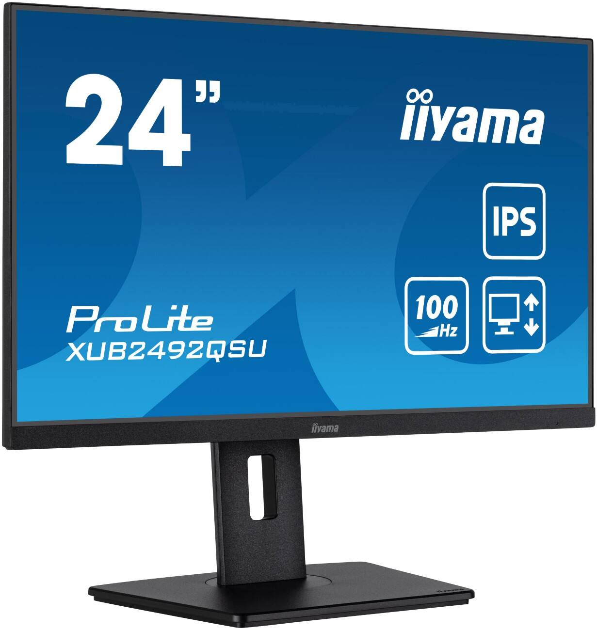 iiyama ProLite XUB2492QSU‑B1 23,8" Monitor Quad HD IPS LED 1 ms