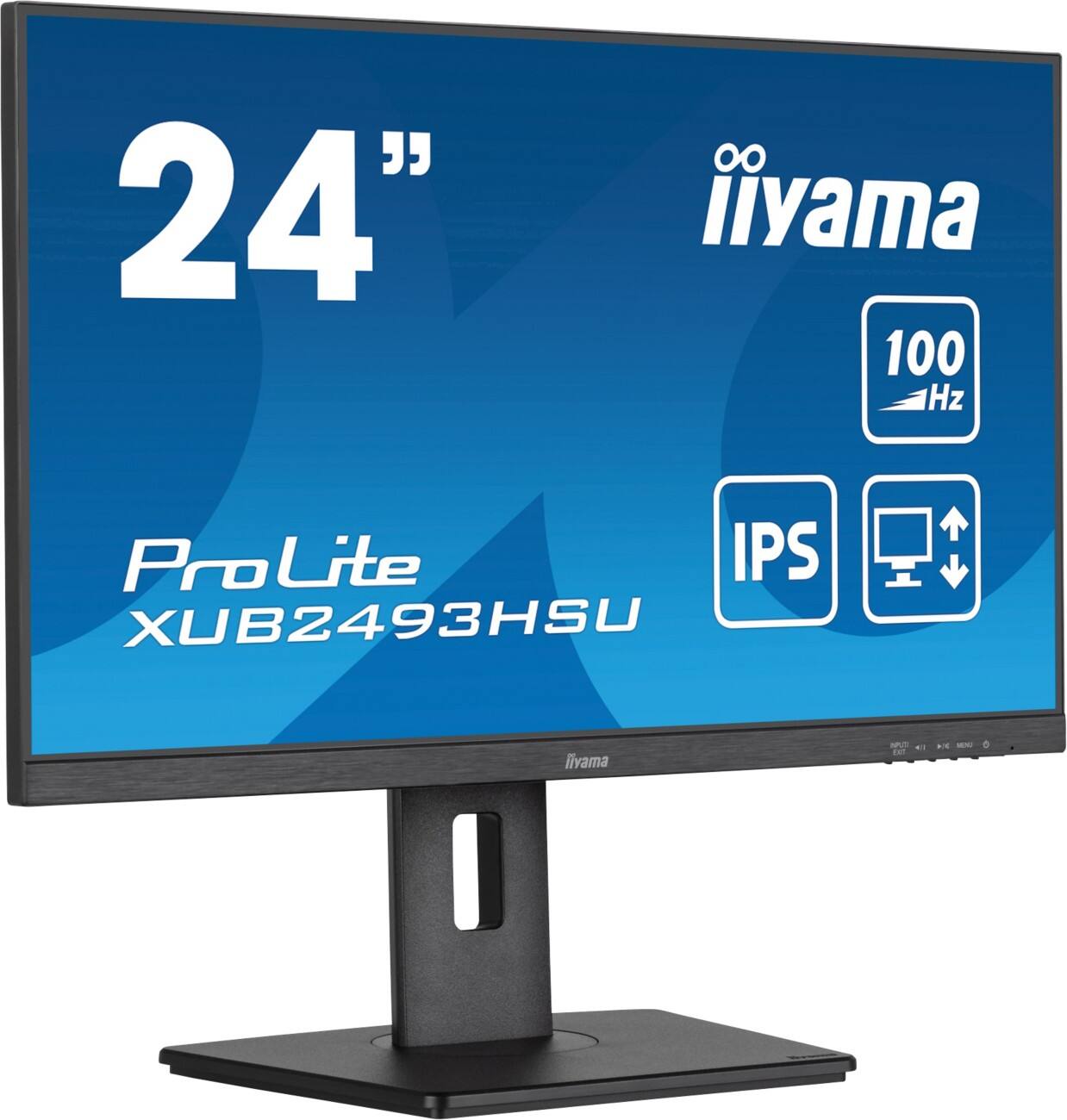 iiyama ProLite XUB2493HSU‑B7 23,8" Monitor Full HD IPS LED 1 ms