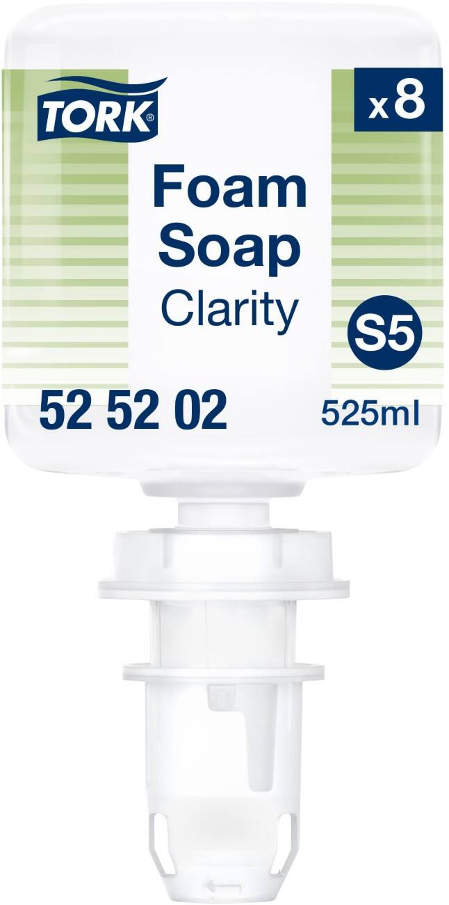 Tork S5 Handzeep-navulling Schuim S5 Transparant 525202 8 stuks à 525 ml