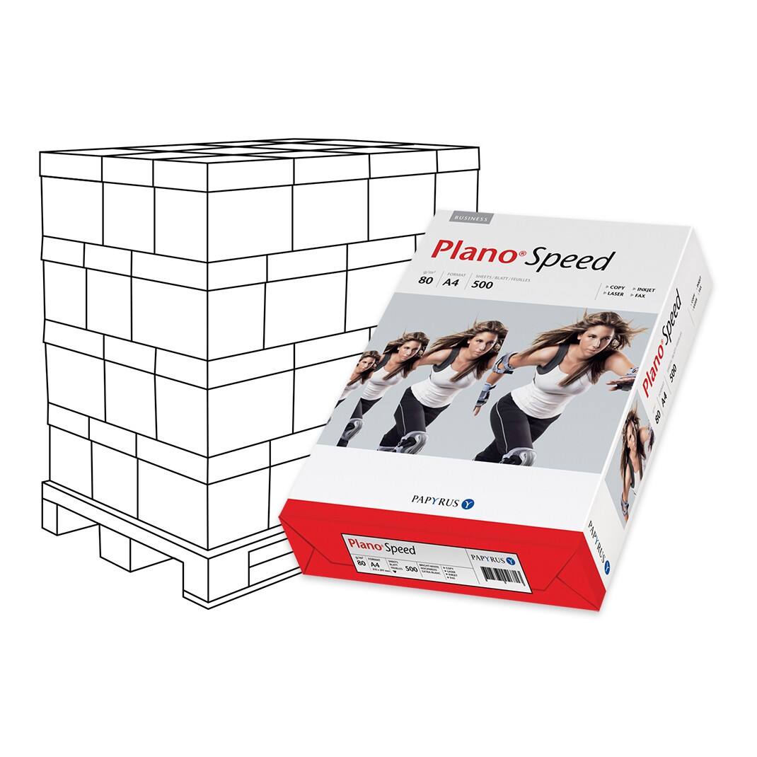 PlanoSpeed A4 Kopieerpapier 80 g/m² Mat Wit 146 CIE 240 Stuks à 500 Vellen