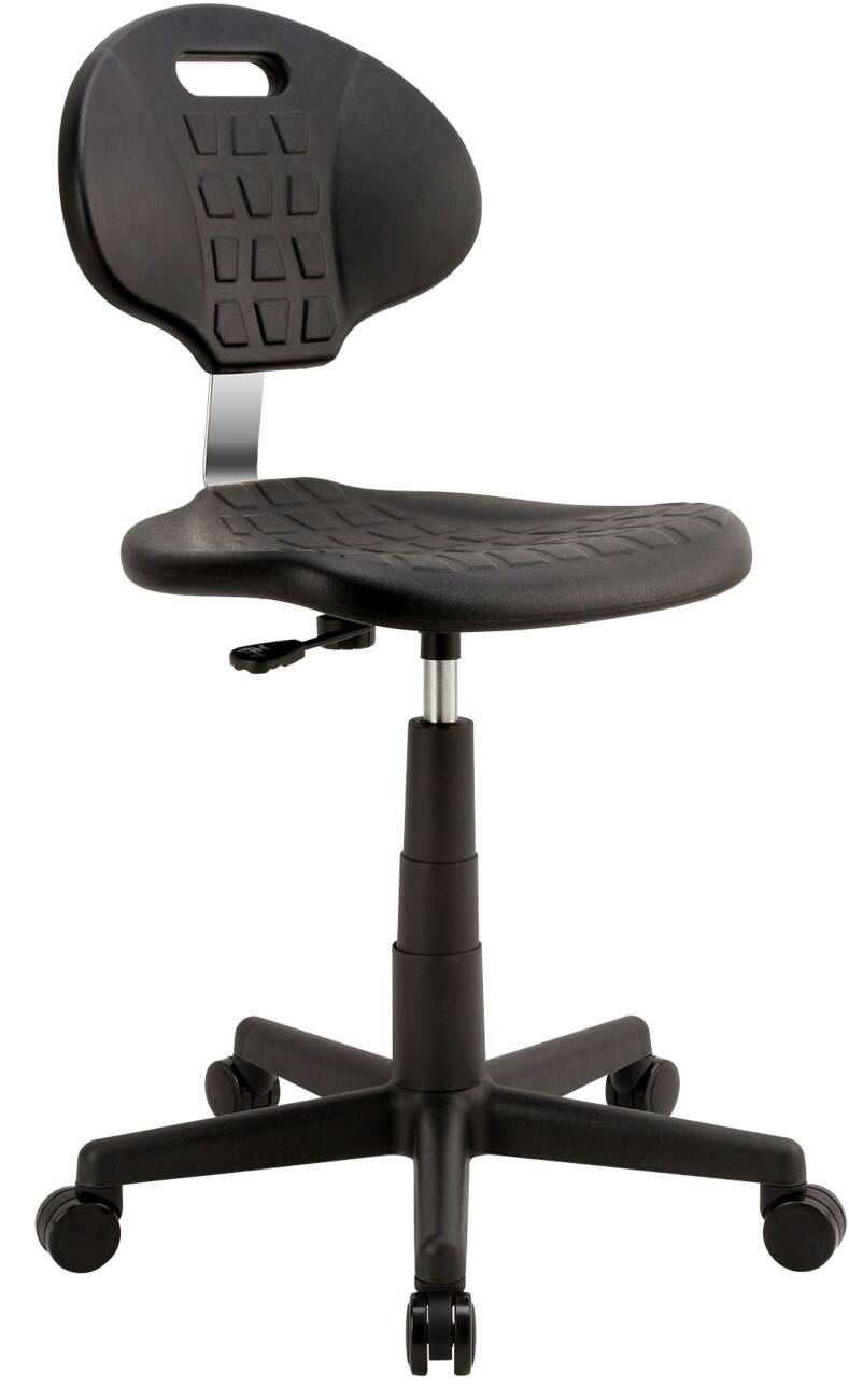 euroseats Tekenstoel Kunststof Zwart 110 kg 460 x 435 x 550 mm