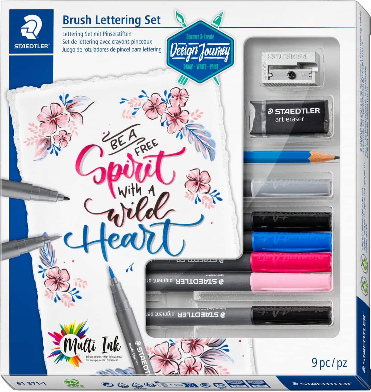 Staedtler Design Journey Letteringset Penseel