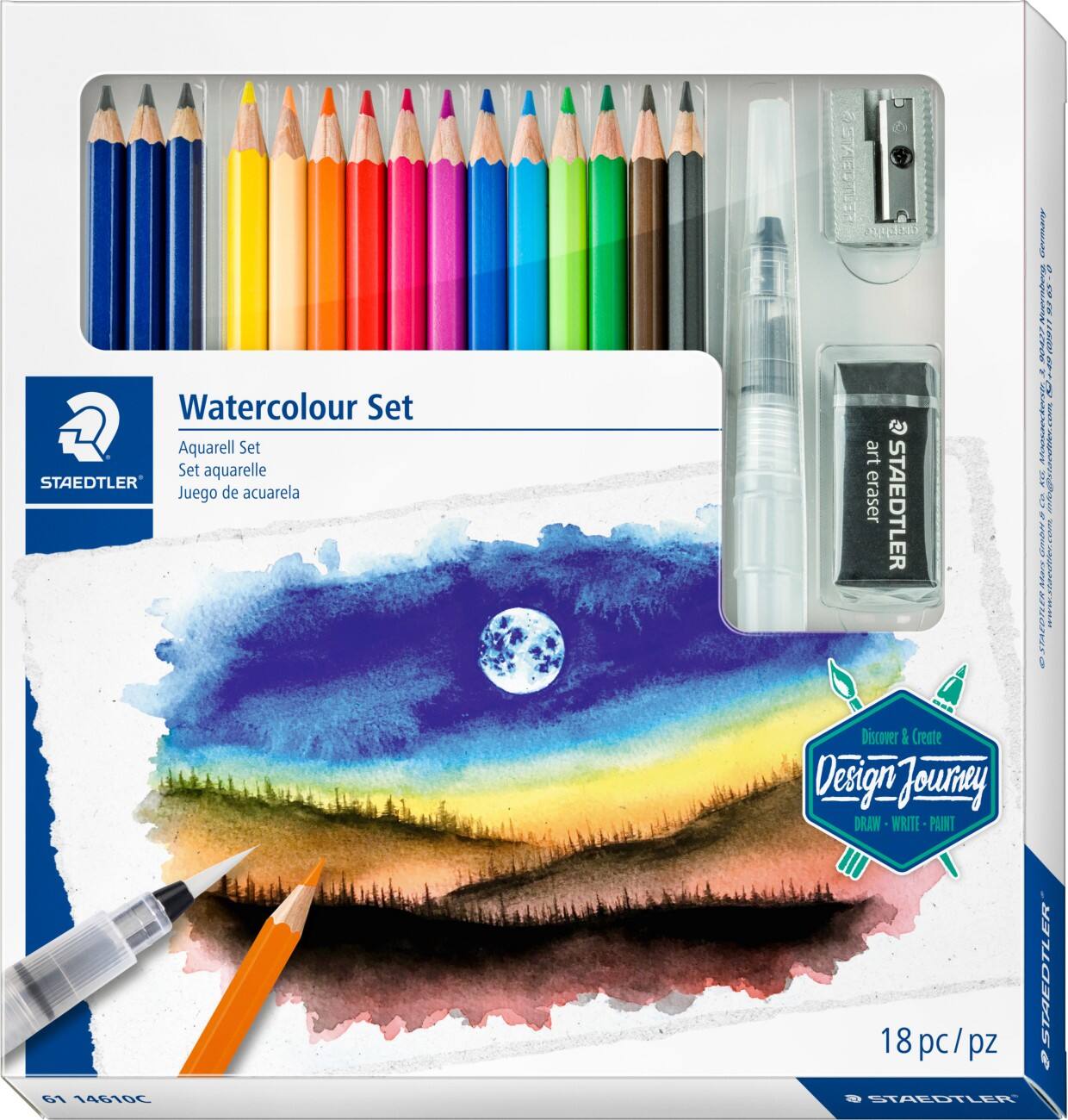 Staedtler Design Journey Aquarelset Potlood