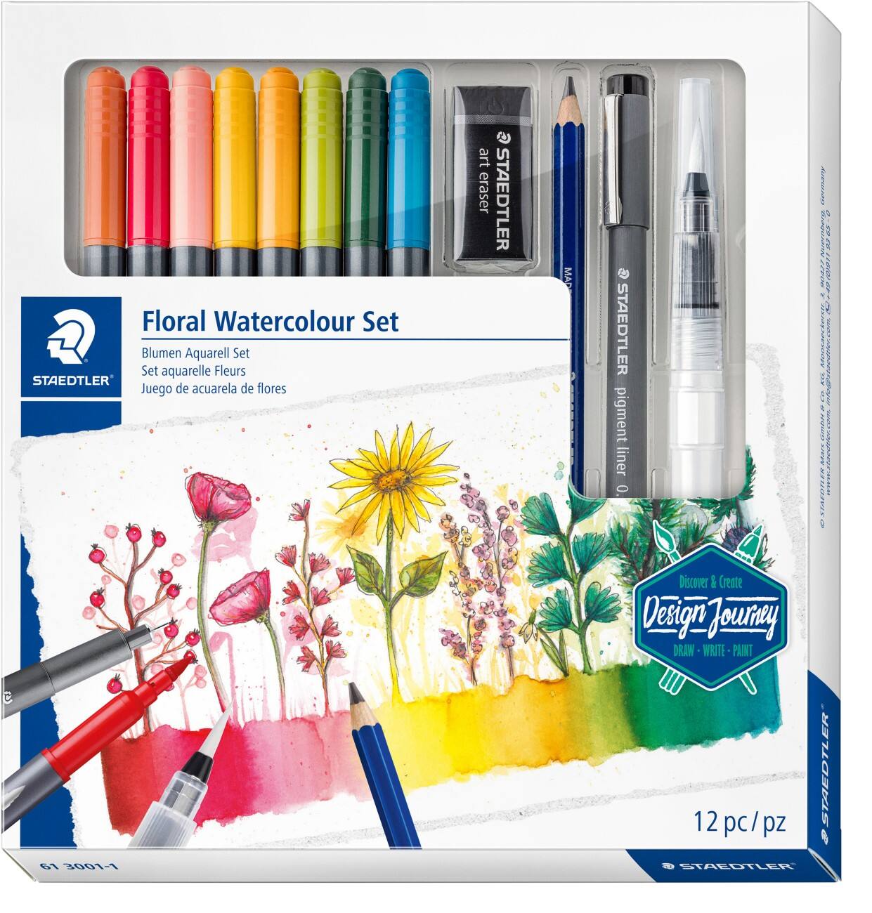 Staedtler Design Journey Aquarelset Penseel