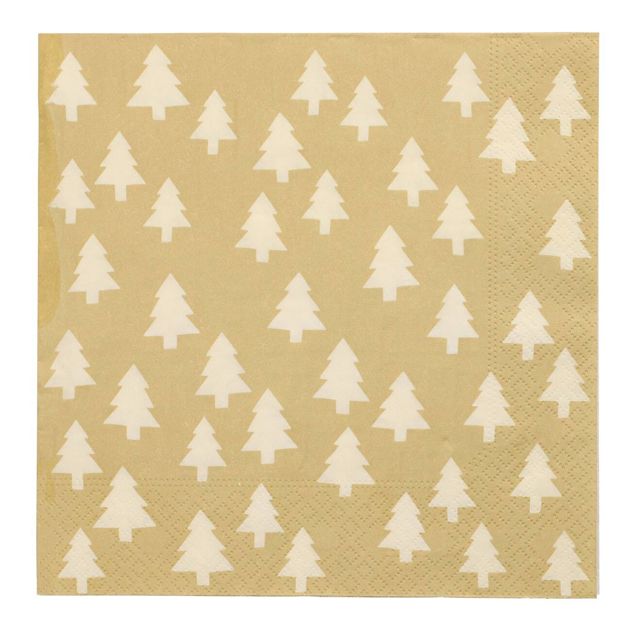 PAPSTAR Servetten mini-kerstboomen 3-laags 40 x 40 cm 20 Stuks

