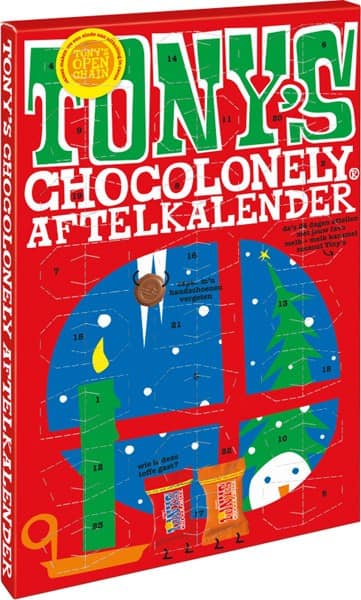 Tony's Chocolonely Chocolade Adventkalender 216 g