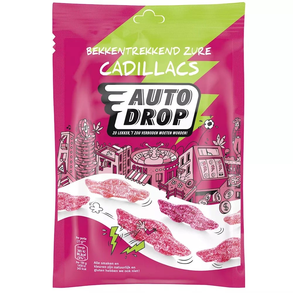 Autodrop Cadillacs Snoep 150 g
