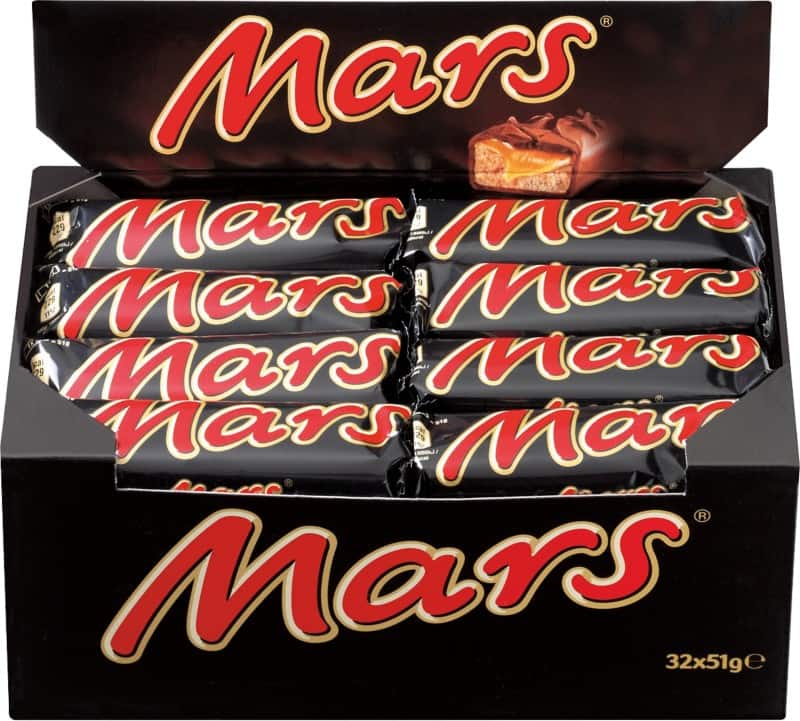 Mars Chocoladereep 32 Stuks à 51 g