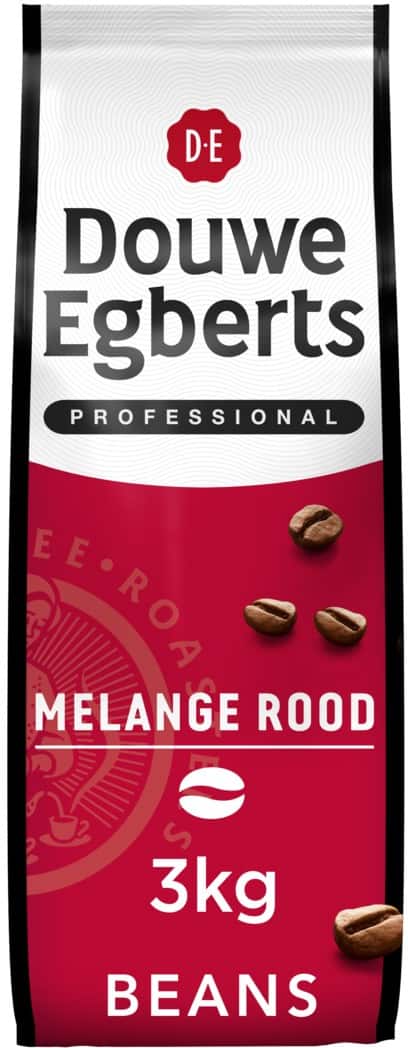 Douwe Egberts Koffiebonen Rood Melange Arabica 3 kg