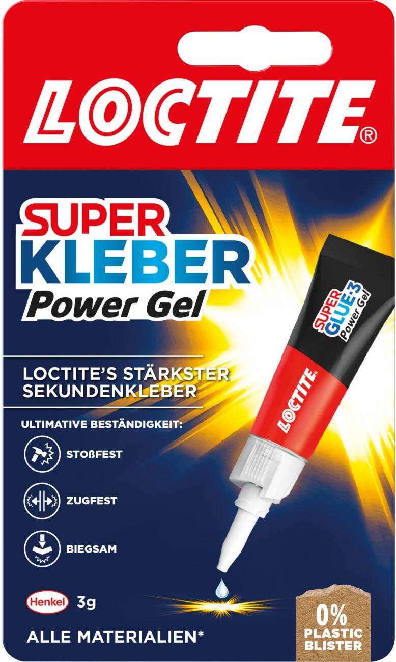 Loctite Superkleber Secondelijm Transparant 23 g