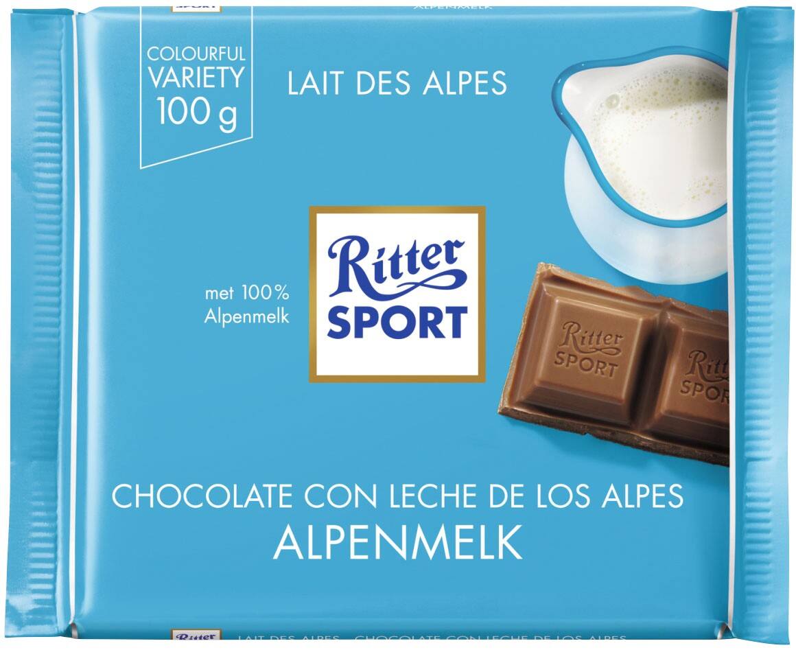 RITTER SPORT Melkchocolade