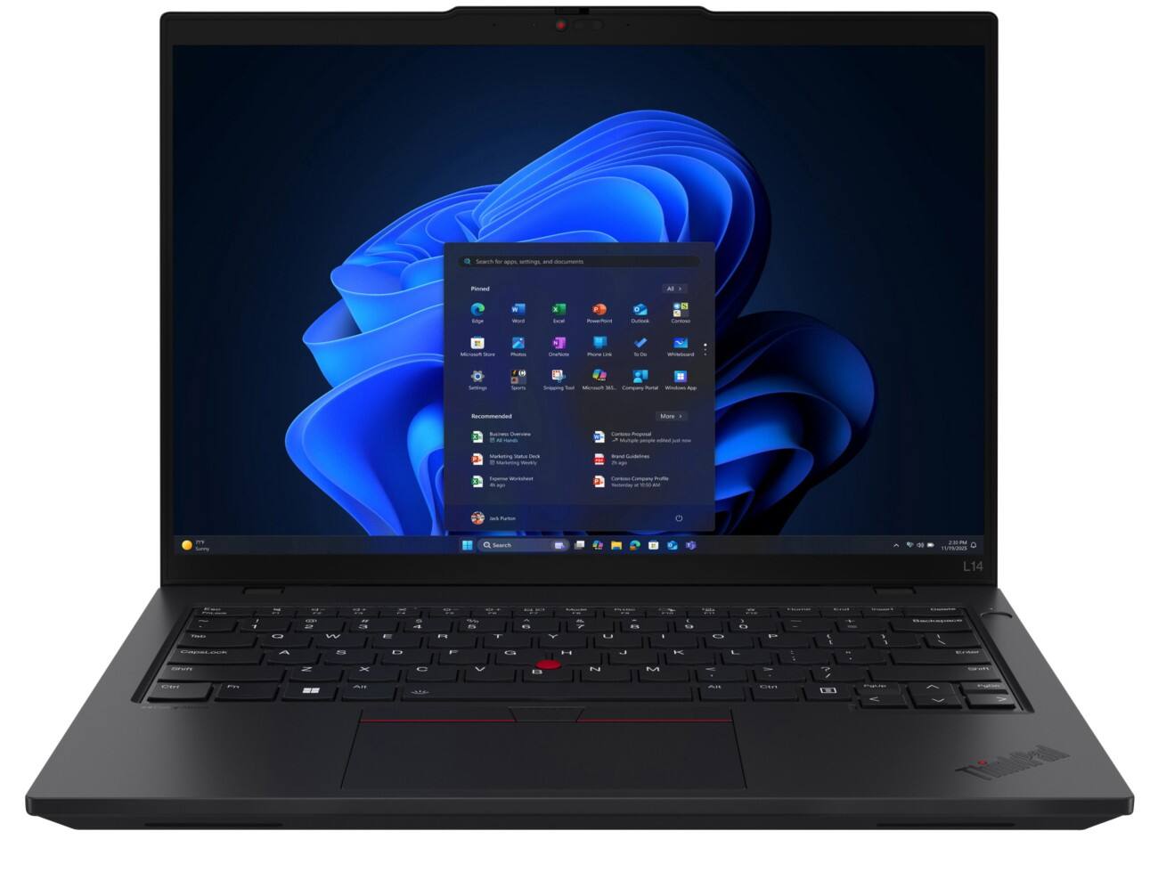 Lenovo ThinkPad L14 G6 Laptop 35,6 cm (14") PRO 215 3.2 GHz 16 GB AMD Radeon 740M Windows 11 Pro