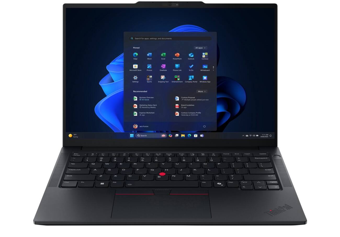 Lenovo ThinkPad E14 AMD G7 Laptop 35,6 cm (14") 250 3.3 GHz 16 GB AMD Radeon 780M Windows 11 Pro
